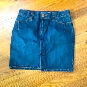 Old Navy jean skirt